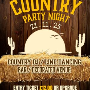 Country Party Night - 21st November 2025