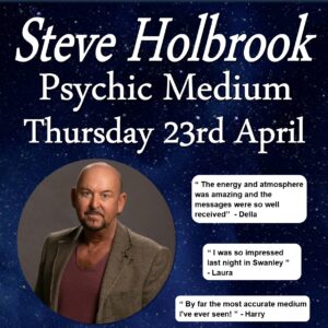 An Evening With Psychic Medium Steve Holbrook - 23rd April 2026