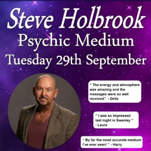 An Evening With Psychic Medium Steve Holbrook - 29th September 2026
