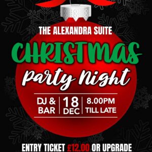 Christmas party night Christmas Party Night - Friday 18th December 2026